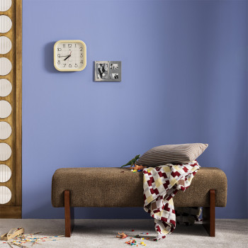 Sally - Banc en tissu et bois
