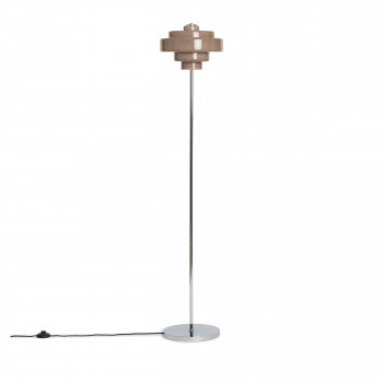 Ella - Lampadaire en métal finition brillant H150cm