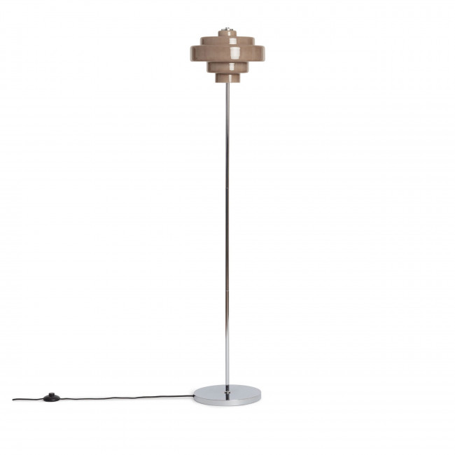 Ella - Lampadaire en métal finition brillant H150cm