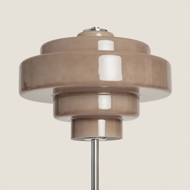 Ella - Lampadaire en métal finition brillant H150cm