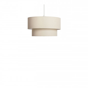 Punta - Suspension ronde en lin ø45cm