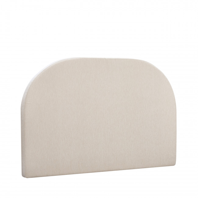 Wayne - Tête de lit compressée en tissu demi-lune L 160 cm
