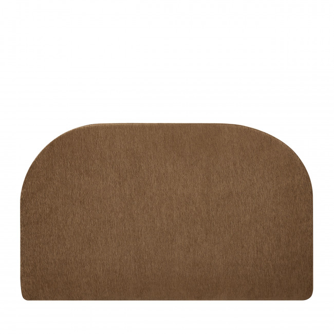 Wayne - Tête de lit compressée en tissu demi-lune L 180 cm