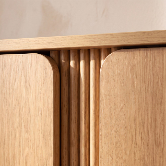Noa - Commode 3 tiroirs en bois L80cm