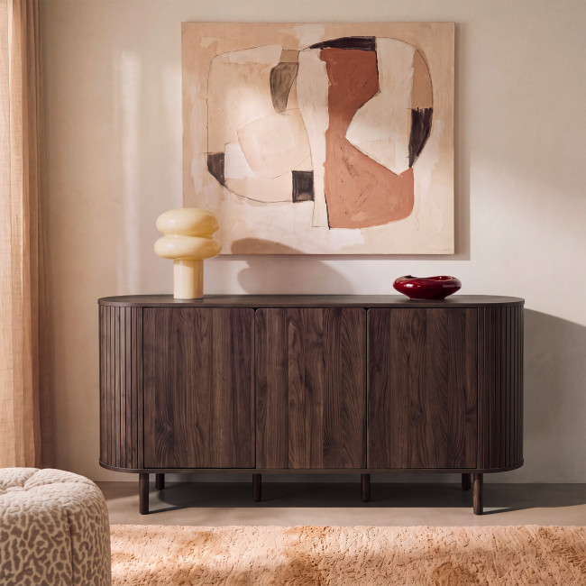 Alma - Buffet 3 portes en bois L 160 cm