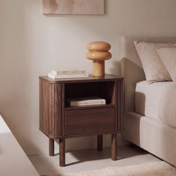 Maya - Table de chevet 1 tiroir en bois