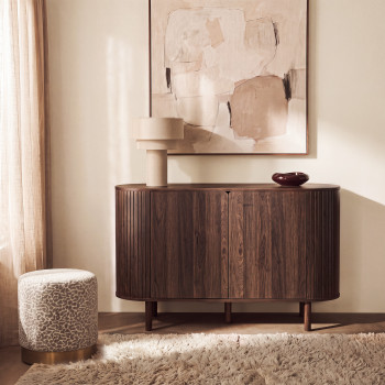 Alma - Buffet 2 portes en bois L 120 cm