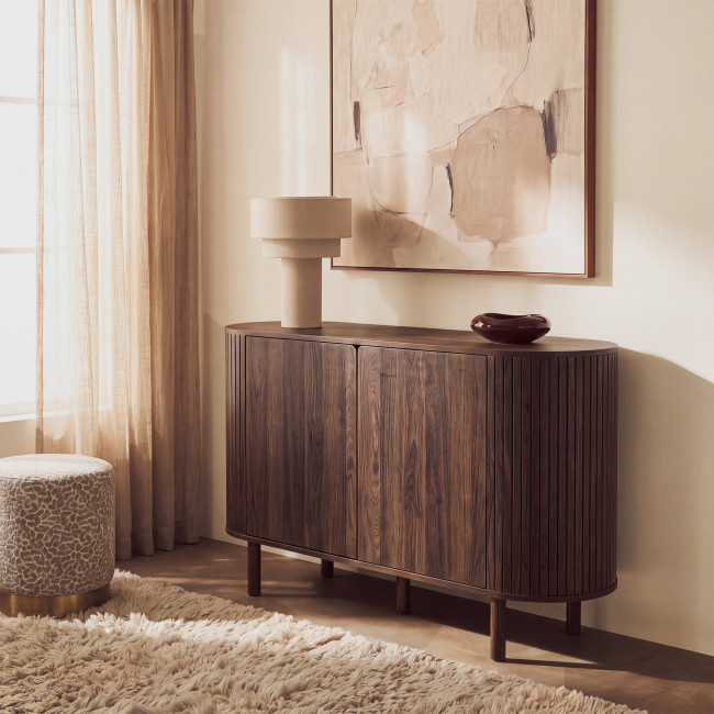 Alma - Buffet 2 portes en bois L 120 cm