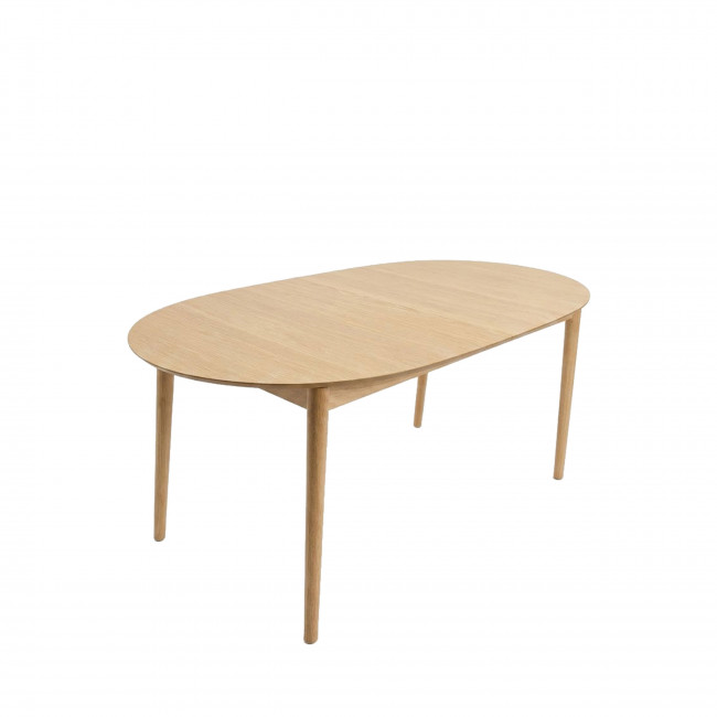 Essentia - Table à manger extensible en bois 6 à 10 personnes 180-220cm 