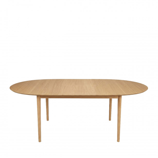 Essentia - Table à manger extensible en bois 4 à 8 personnes 160-200cm
