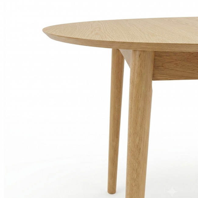 Essentia - Table à manger extensible en bois 4 à 8 personnes 160-200cm
