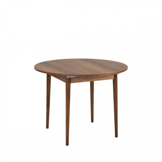 Salvador - Table à manger extensible 4 à 6 personnes en bois 100-131x75cm