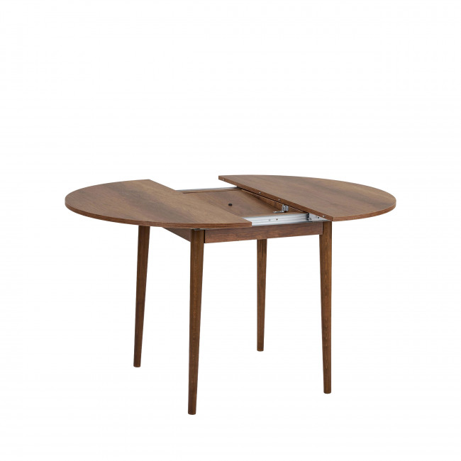 Salvador - Table à manger extensible 4 à 6 personnes en bois 100-131x75cm