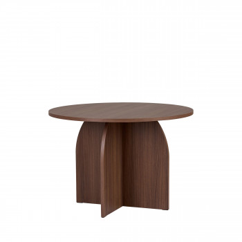 Ferdy - Table à manger 4 personnes ronde en bois