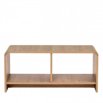 Arsen - Table basse en bois avec rangement