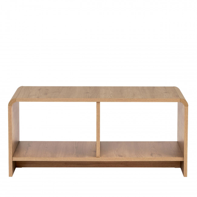 Arsen - Table basse en bois avec rangement