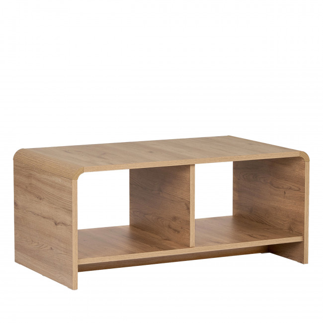 Arsen - Table basse en bois avec rangement