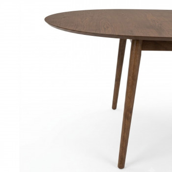 Essentia - Table à manger extensible en bois 4 à 8 personnes 160-200cm