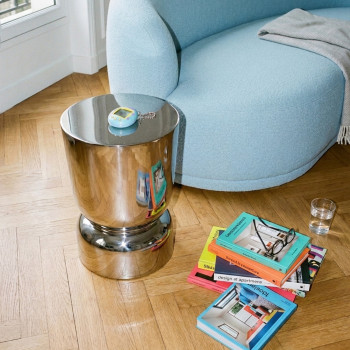 Maya - Table d'appoint ronde en aluminium ø32,5cm