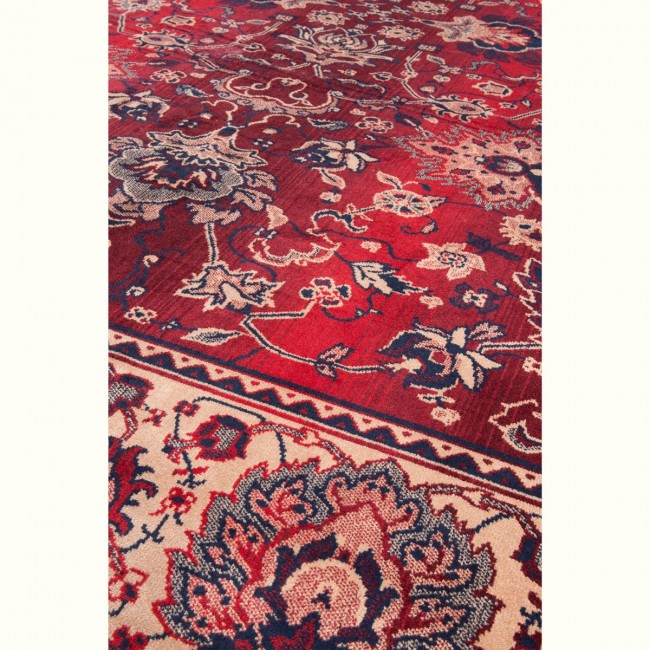 Tapis vintage rouge Old Bid