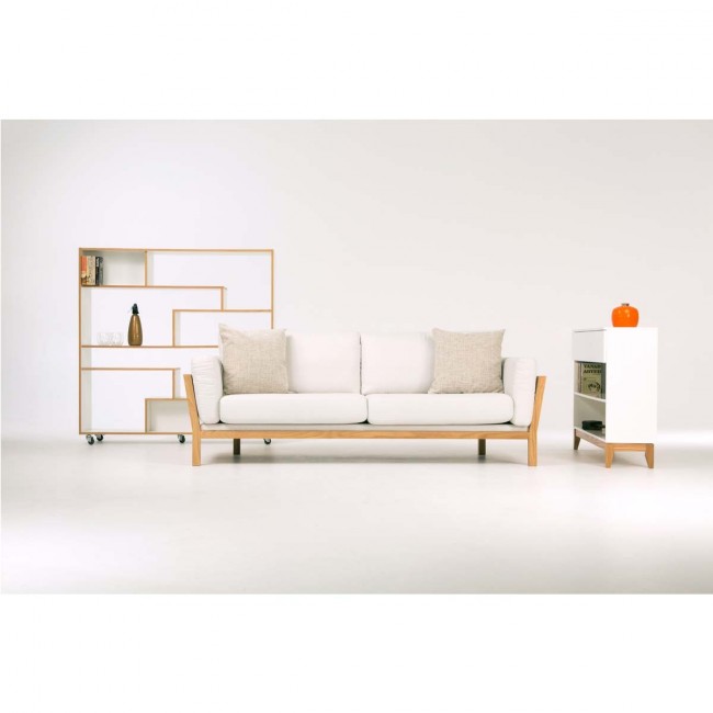 Bibliothèque design graphique à roulettes Southbury