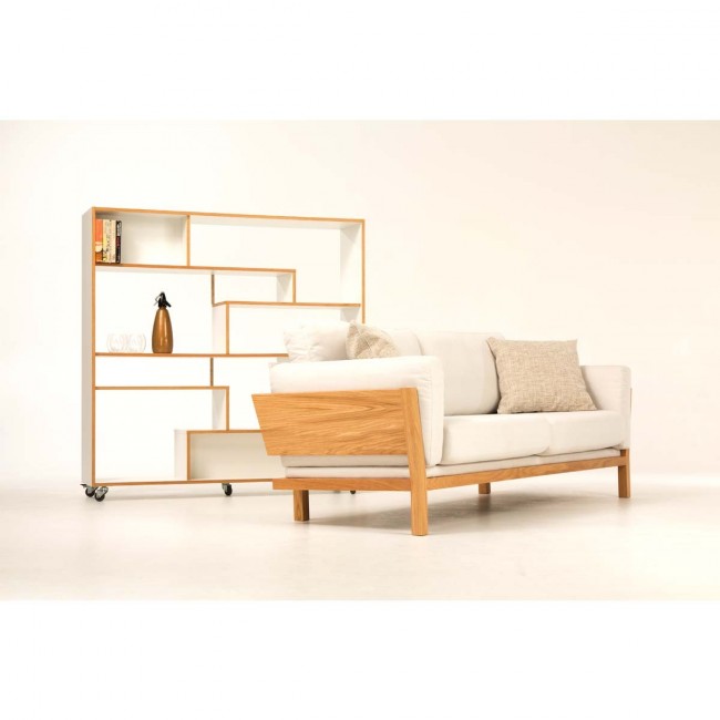 Bibliothèque design graphique à roulettes Southbury