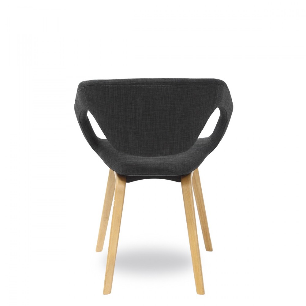 lot de 2 chaises design danwood soft