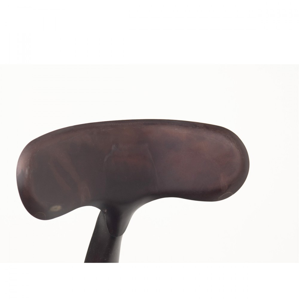 tabouret de bar reglable industriel metal marx