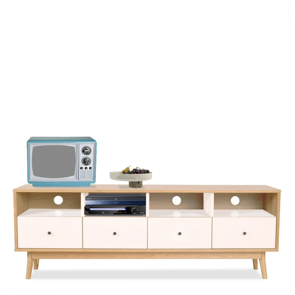 meuble-tv-design-scandinave-4-tiroirs-sk