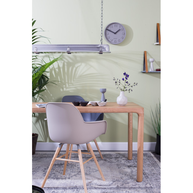 Suspension industriel métal XL G.T.A. laqué noir