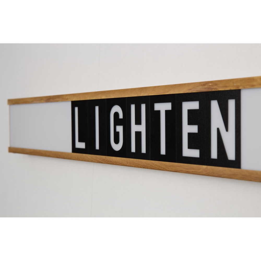 Applique lightbox personnalisable Saber Zuiver