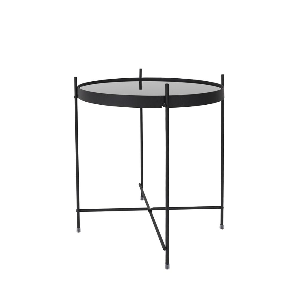 Cupid - Table basse design ronde Small - Couleur - Noir