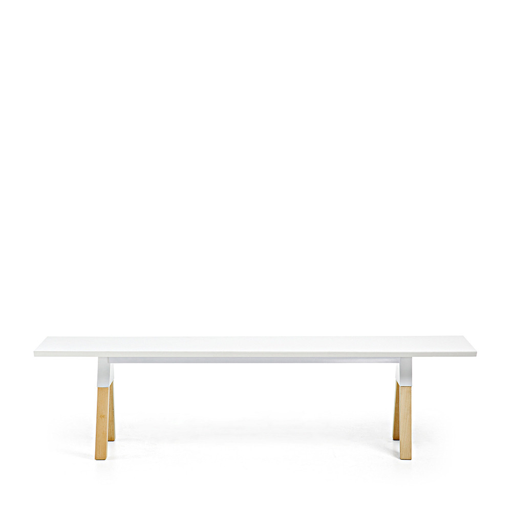 Banc Blanc banc design scandinave bois laqu 233 blanc joe by drawer Banc Blanc banc design scandinave bois laqu 233 blanc joe by drawer