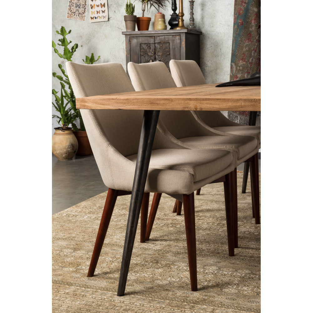 Chaises En Tissu Juju X2 Par Drawer