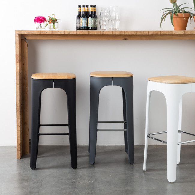 Tabouret de bar bois Up High