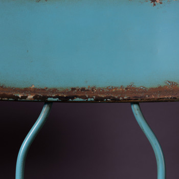 Tabouret de bar en métal peint Ovid Dutchbone