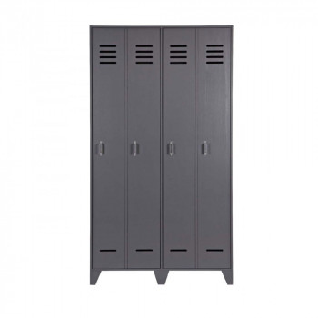 Armoire 2 portes en pin fsc Dirk