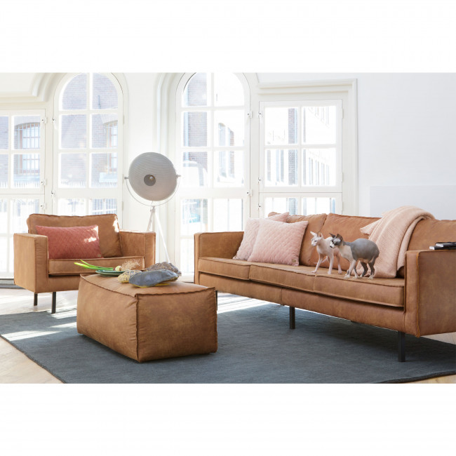 Grand canapé 4 places vintage Bronco 