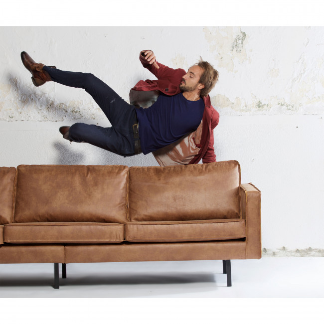 Grand canapé 4 places vintage Bronco 