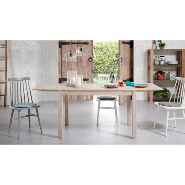 Lot de 2 chaises en bois vintage Tressia