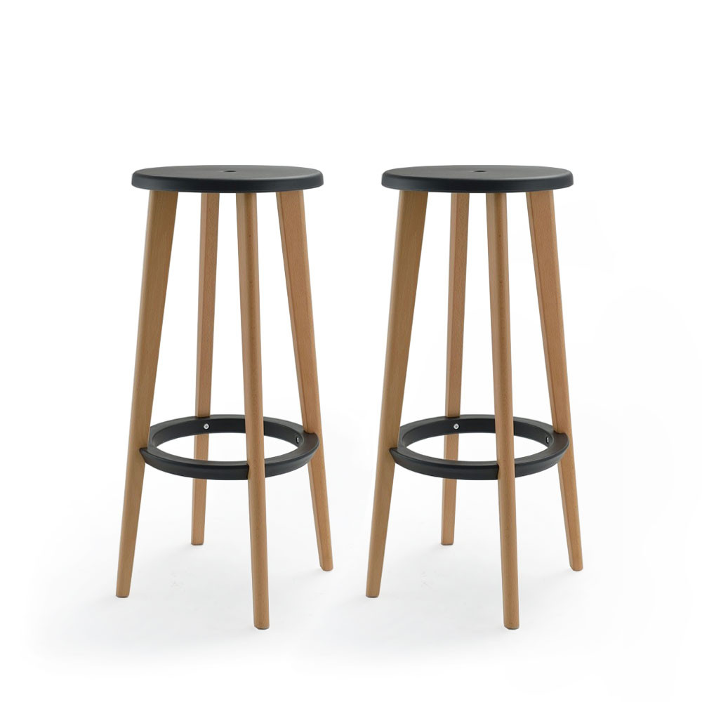 lot de 2 tabourets de bar 76 cm harry s