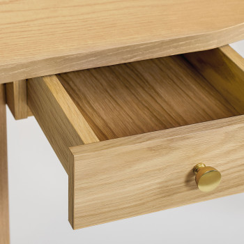 Bureau en bois 2 tiroirs Nice Desk