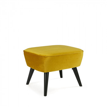 Tabouret velours Sara