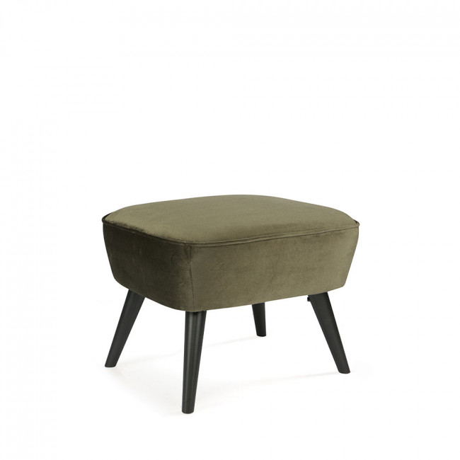 Tabouret velours Sara