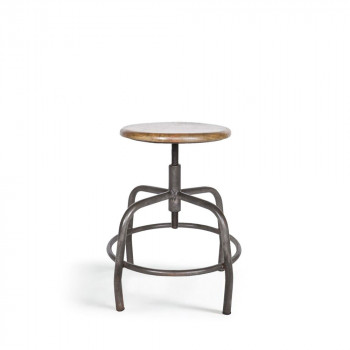 Tabouret à vis industriel Hoorn