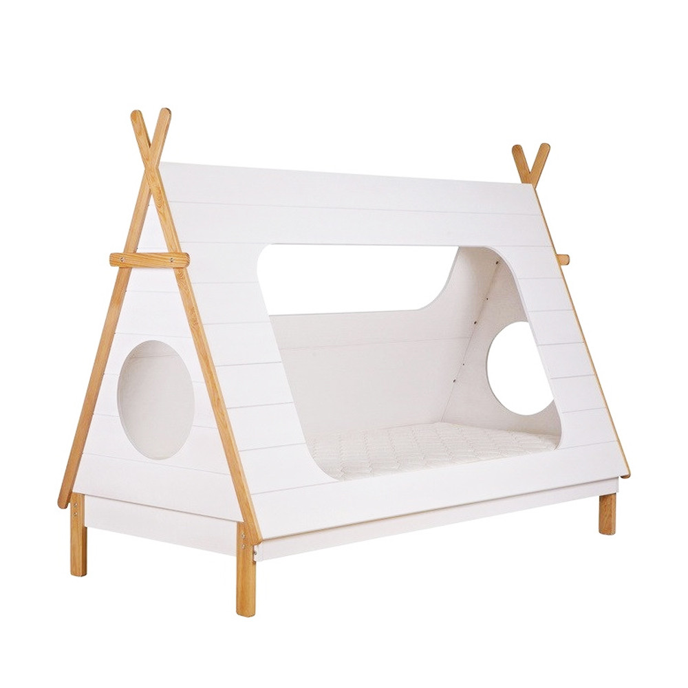 lit enfant bois avec sommier tipi