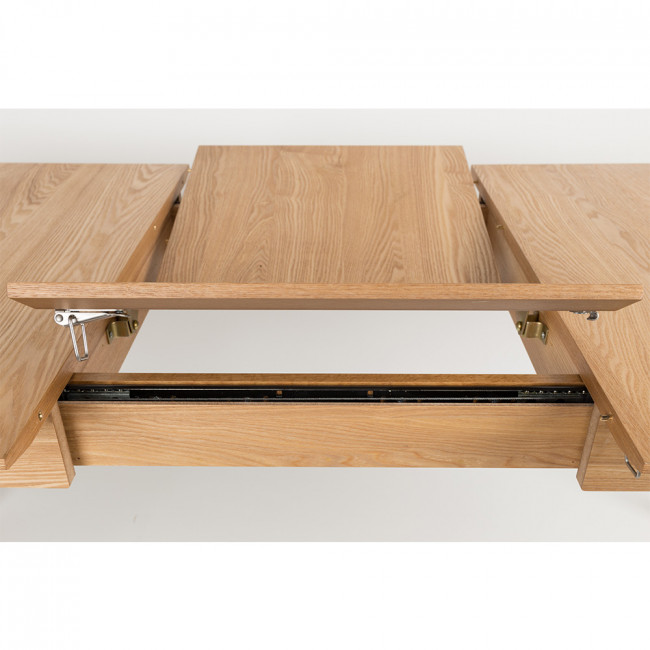 Table à manger extensible bois Glimps Zuiver