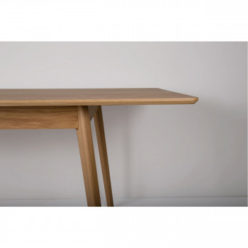 Table à manger pliable en bois 170x90cm Woodman - KUNGLA