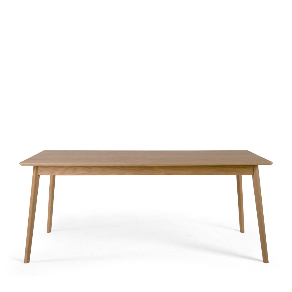 Skoll - Table à manger extensible 180-230x80cm - Couleur - Bois clair