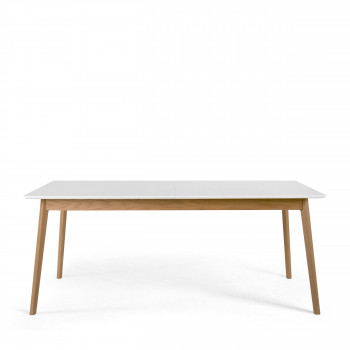 Table à manger extensible 180-230x80cm Skoll